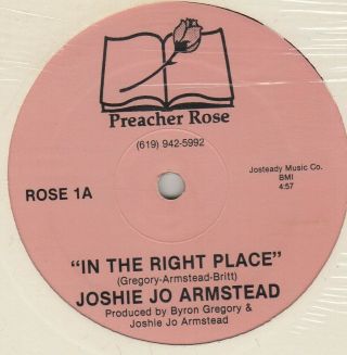 Joshie Jo Armstead - In The Right Place / By A Twist Of Fate