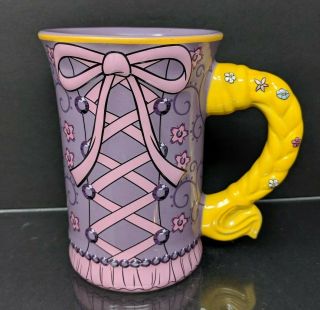 Rapunzel Tangled Disney Parks Signature Mug Embossed Coffee Tea Mug