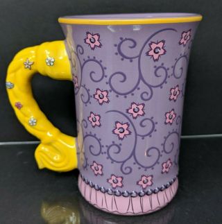 Rapunzel Tangled Disney Parks Signature Mug Embossed Coffee Tea Mug 2