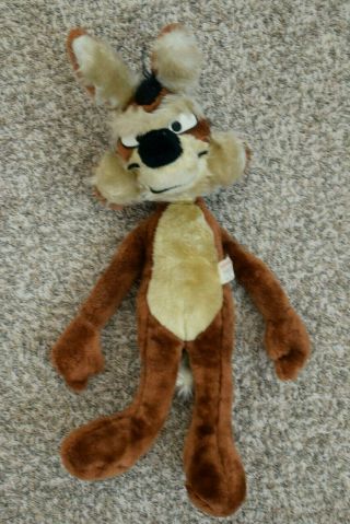 1971 Warner Bros Mighty Star Wile E Coyote 30 " Vintage Plush