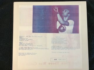 Genesis And Then There Was Gabriel Lp (tek - 8779) Rare Numbered Limited Edition