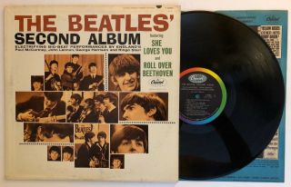 The Beatles Second Album - 1964 Us Mono Press T - 2080 (vg, ) Ultrasonic