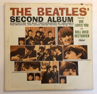 The Beatles Second Album - 1964 US Mono Press T - 2080 (VG, ) Ultrasonic 2