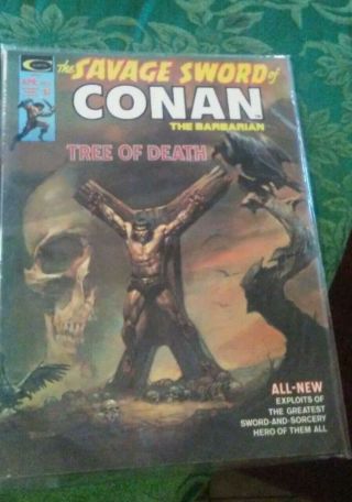 The Savage Sword Of Conan The Barbarian 5 April 1975