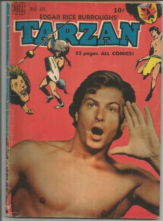 Tarzan 14 (feb - Mar 1950,  Dell)