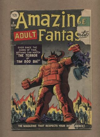 Adult Fantasy 9 (low - Grade) Ditko Cover/art; Marvel; 1962 (c 22696)