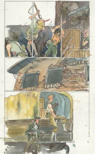Tyler Jenkins Peter Panzerfaust Issue 24 P.  8 Published Art