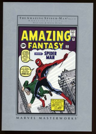 Marvel Masterworks: The Spider - Man Vol 1 Issues 1 - 10 Pb Very Good