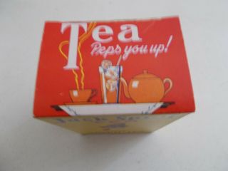 JACK SPRAT BRAND TEA BOX FINE GREEN TEA PAPER 3