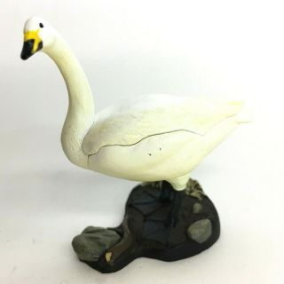 Weekly Japanese Natural Monument Mini Figure 25 Whooper Swan Kaiyodo Japan