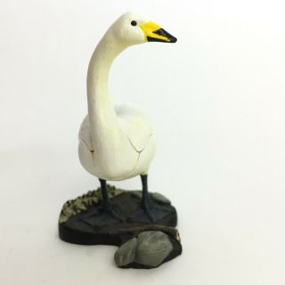 Weekly Japanese Natural Monument Mini Figure 25 Whooper Swan Kaiyodo Japan 2