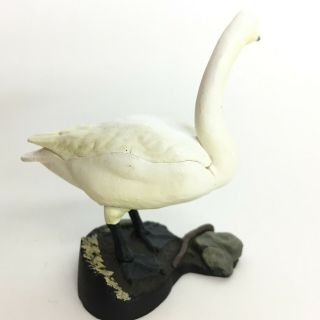 Weekly Japanese Natural Monument Mini Figure 25 Whooper Swan Kaiyodo Japan 3
