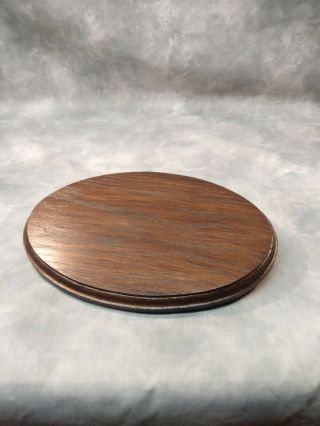 Solid Hard Wood Oak Display Bases And Plinths Wooden Base 203mm X 127mm X 20mm