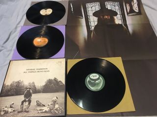 George Harrison - All Things Must Pass - 1970 - Apple Label (3 Lp 