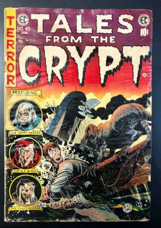 Ec Tales From The Crypt 45 Silver Age Horror