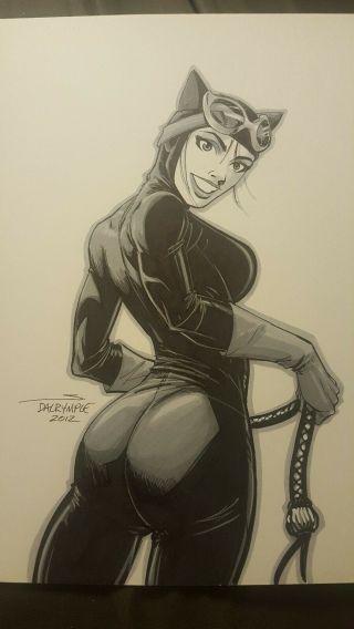 Catwoman Batman Art Scott Dalrymple