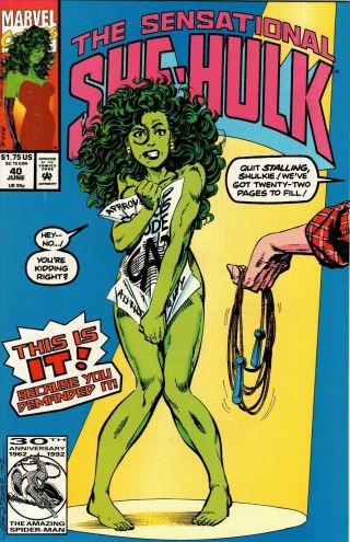 The Sensational She - Hulk 40 (1989 Series) Nm
