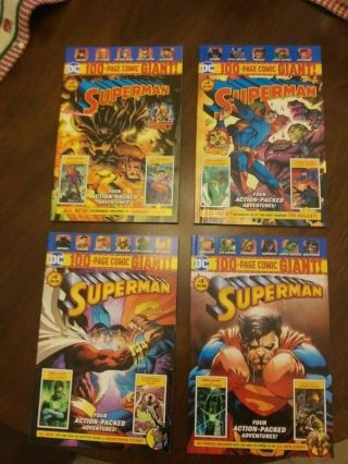 Superman; Walmart 100 Pg Giant Issues 2 - 5