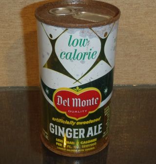 Last 1 No Book Del Monte Ginger Ale Juice Tab Soda Pop Can Sf Ca