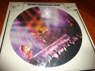 Rush ‎– Rush Through Time.  Org,  1979.  Picture Disc.  Very Rare