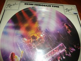 Rush ‎– Rush Through Time.  org,  1979.  PICTURE DISC.  very rare 2