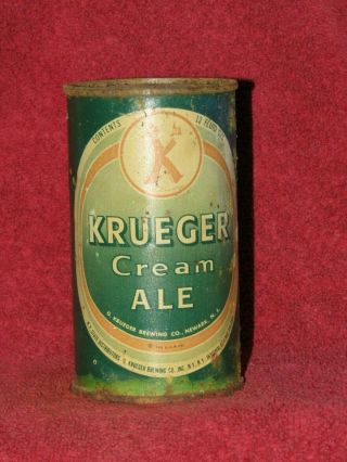 Krueger Cream Ale Flat Top Beer Can G Krueger Brewing Co York York Irtp
