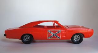 Vintage Dukes Of Hazzard - General Lee By Processed Plastics 12 " 69 Charger