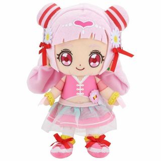 Bandai Hugtto Precure Cure Friends Plush Doll Cure Yell Japan