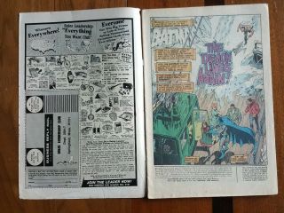 Batman 244 DC comic 1972 Neal Adams cover 2
