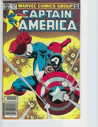 Captain America 275 (sep 1975,  Marvel) Vf - Comic Book