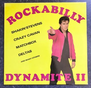 Shakin’ Stevens And The Sunsets V/a Compilation Vinyl Lp Rockabilly Dynamite Ii