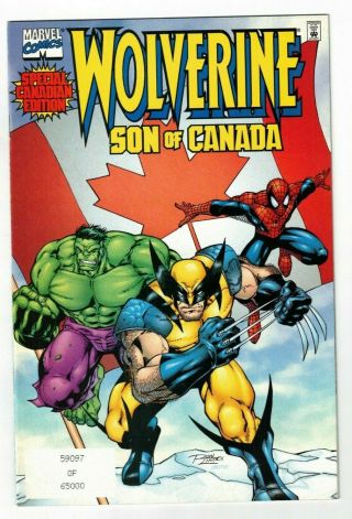 Wolverine Son Of Canada 1 (vf) Hulk Spider - Man 2001 Limited Special Edition