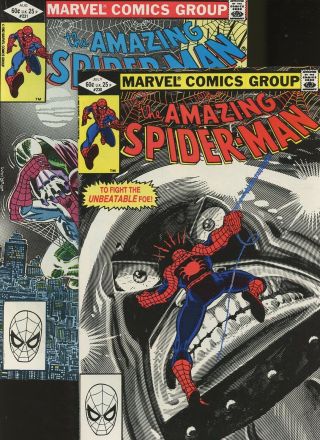 Spider - Man 228,  229,  230,  231,  232,  262 6 Books Marvel Comics,  Peter Parker 3