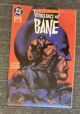 Batman Vengeance of Bane 1 and 2 first appearance of Bane 2