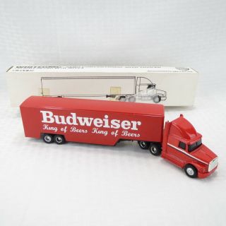 Budweiser King Of Beers - Vintage Ertl 1/64 Tractor Trailer Semi - Nr - Mt