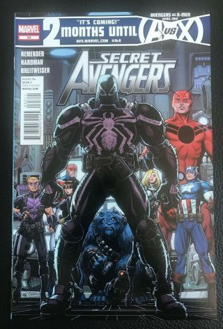 Secret Avengers 23 Nm/mt 1st Appearance Agent Venom Flash Thompson Marvel 2012