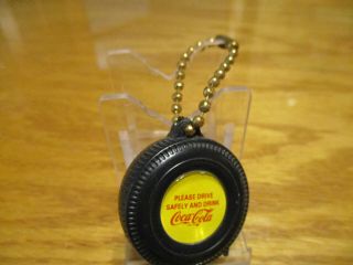 Vintage Coca Cola Tire Tape Measure 3 