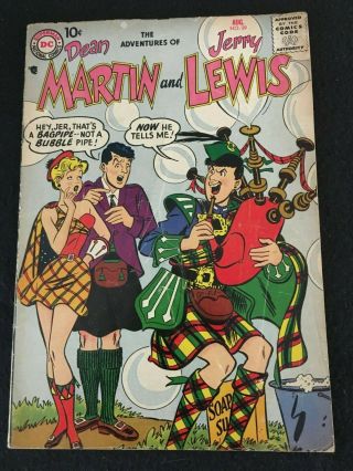The Adventures Of Dean Martin And Jerry Lewis 39 G,  /vg -