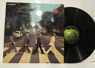 Beatles - Abbey Road On Apple Pathe Marconi France Rock Lp - Nm