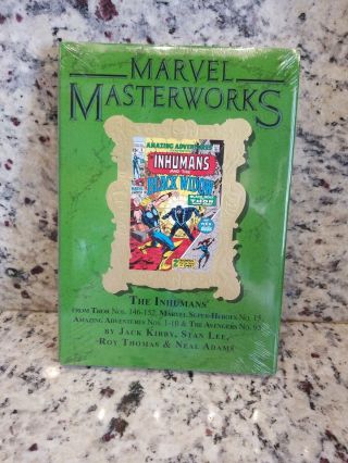 Marvel Masterworks Volume 125 The Inhumans 1 Hc Ltd To 1237 -