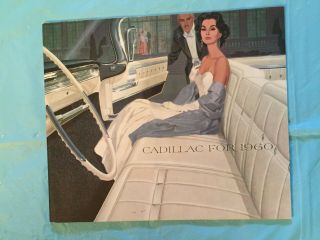 1960 Cadillac " Eldorado Fleetwood Deville,  " Car Dealer Sales Brochure