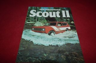 International Harvester Scout Ii For 1978 Dealer Brochure Mfpa2 Ih