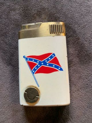 Dixie Musical Lighter Plays Dixie Confederate Flaf
