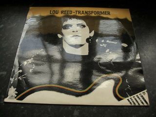 Lou Reed Transformer 1st Press Uk Rca Fully Laminated Sleeve Glossy Labels 1e/1e