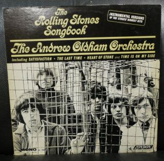 Andrew Oldham Orchestra 1965 The Rolling Stones Songbook London Mono Ll 3457 Vg,