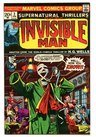 Supernatural Thrillers 2 Hg Wells Invisible Man