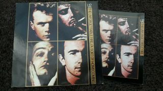 U2 7 " Vinyl The Unforgettable Fire With Postcard Uk Pressing