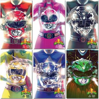 Boom Mexico Mighty Morphin Power Rangers 0 Red Blue Black Yellow Pink Variant