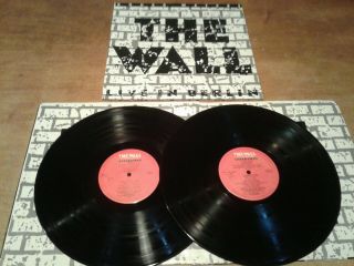 Roger Waters " The Wall Live In Berlin " 2 Lp Nm - M