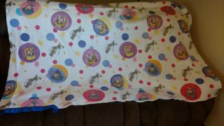 Sailor Moon 1995 Flannel Blanket - Made in the USA - Satin Trimmed 4